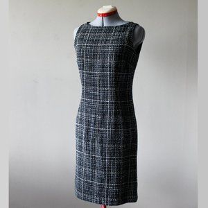 Vintage Tweed Shift Dress